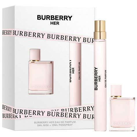 mini burberry her perfume set|burberry her mini gift set.